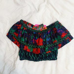 Kenzo x H&M off the shoulder top